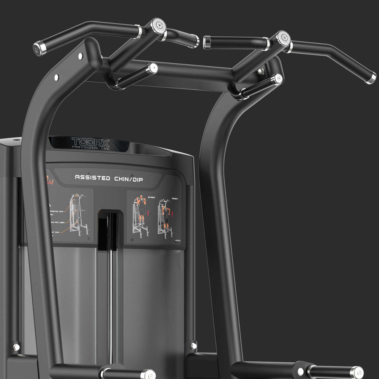 PLX-8400 Assisted Pull Up/Chin Up/Dip | Macchina isotonica - immagine 3